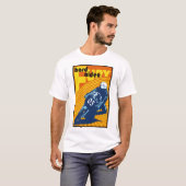 T-shirt Cavalier dur de fureur (Devant entier)