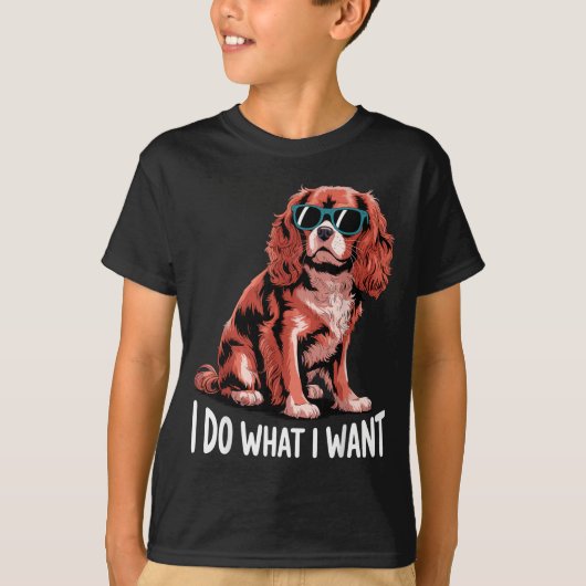 T-shirt Cavalier King Charles Art For Men Women Cavalier S (Devant)