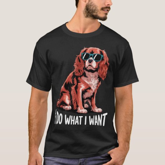 T-shirt Cavalier King Charles Art For Men Women Cavalier S (Devant)