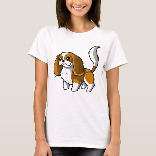 T-shirt Cavalier King Charles Espaniel jolie conception de (Devant)