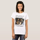 T-shirt Cavalier King Charles Eyes Personal Stalker (Devant entier)