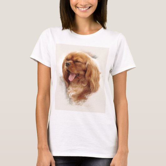 T-shirt Cavalier King Charles Spaniel (Devant)