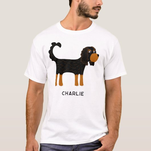 T-shirt Cavalier King Charles Spaniel Chien Personnalisé (Devant)