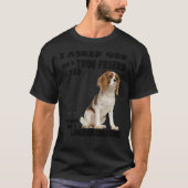 T-shirt Cavalier King Charles Spaniel Citation Maman, CKCS (Devant)