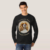 T-shirt Cavalier King Charles Spaniel Peinture originale (Devant entier)