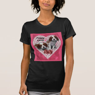 T-shirt Cavalier King Charles Spaniel Puppy Love