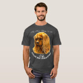 T-shirt Cavalier King Charles Spaniel Ruby (Devant entier)