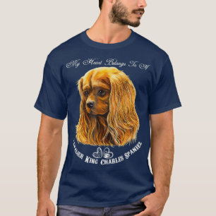 T-shirt Cavalier King Charles Spaniel Ruby