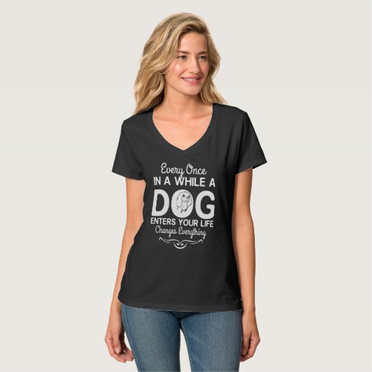 T-shirt Cavalier King Charlies Spaniel Chien Puppies Propr (Devant entier)