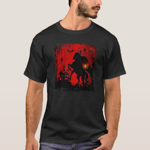 T-shirt Cavalier sans tête Halloween La légende de Sleepy