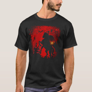 T-shirt Cavalier sans tête Halloween La Légende de Sleepy
