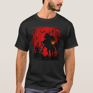 T-shirt Cavalier sans tête Halloween La légende de Sleepy