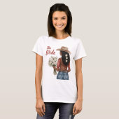T-shirt cavalière la mariée (Devant entier)