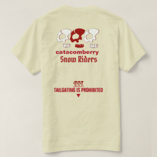 T-SHIRT CAVALIERS DE LA NEIGE PAR CATCOMBERRY