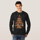 T-shirt Cavapoo Christmas Tree Funny Santa Cavoodle Dog Xm (Devant entier)