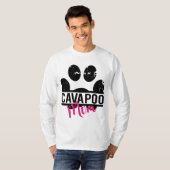 T-shirt Cavapoo Maman Chien Élevage Animaux De Compagnie D (Devant entier)