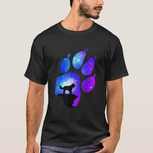 T-shirt Cavapoo Paw Dog  Mom Dad (Devant)