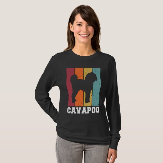 T-shirt Cavapoo Vintage  2 (Devant entier)