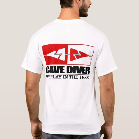 T-shirt Cave Diver (LM) (Dos)