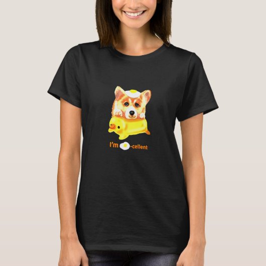 T-shirt Cave Excellent Corgi (Devant)