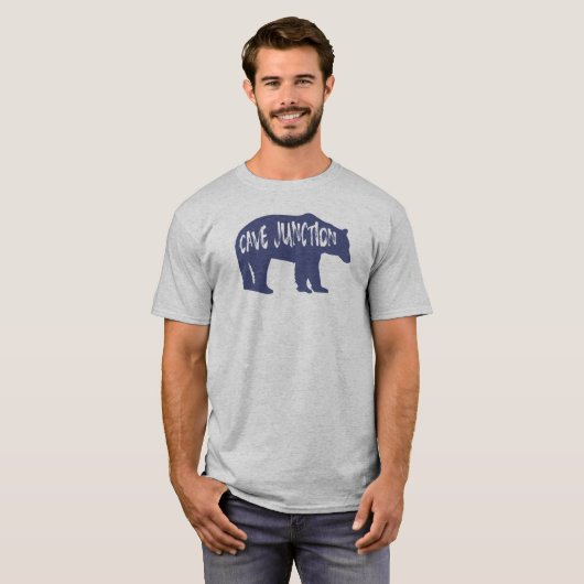 T-shirt Cave Junction Oregon Bear (Devant entier)