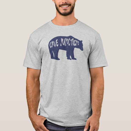 T-shirt Cave Junction Oregon Ours (Devant)