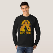 T-shirt Cave Man Explorer Caving Exploration Hobby (Devant entier)