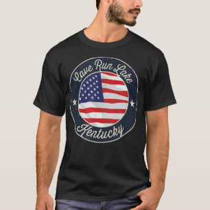 T-shirt Cave Run Lake - Patriotic Kentucky Souvenir T-Shir
