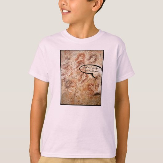 T-shirt Caverne de crème glacée (Devant)