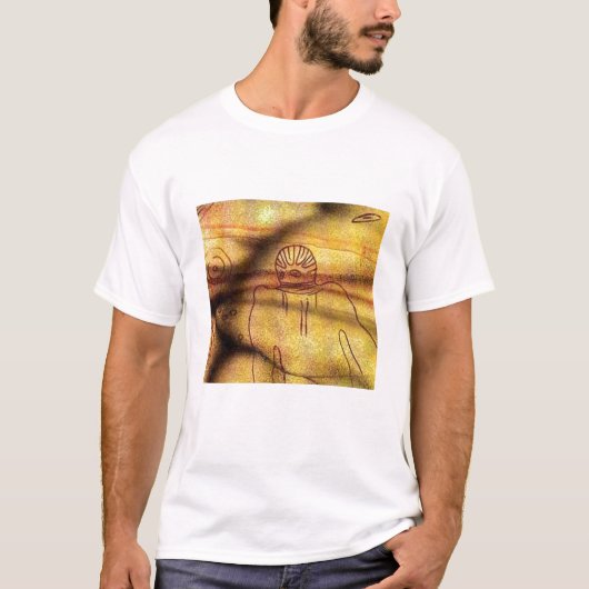 T-shirt caverne dessinant c.6000 avant Jésus Christ (Devant)