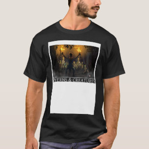T-shirt Cavernes et créatures d'attaque de zombie