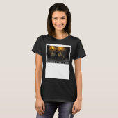 T-shirt Cavernes et créatures d'attaque de zombies (Devant entier)