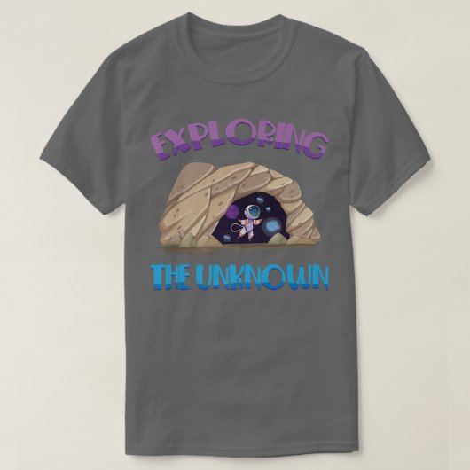 T-shirt Caving Eploring (Design devant)