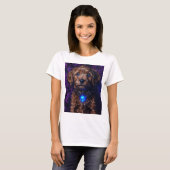 T-shirt Cavoodle gothique (Devant entier)