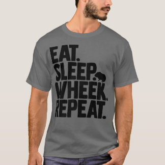 T-shirt Cavy Lovers Guinea Pig Owners Eat, Sleep, Wheek, R
