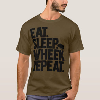 T-shirt Cavy Lovers Guinea Pig Owners Eat, Sleep, Wheek, R