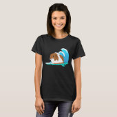 T-shirt Cavy Surfboard Vêtements Stuff Costume Cadeau Surf (Devant entier)
