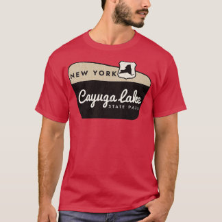 T-shirt Cayuga Lake State Park New York Affiche de bienven