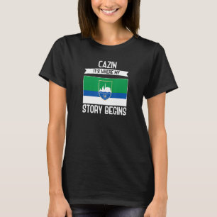 T-shirt Cazin Bosnie-Herzégovine Sarajevo Balkans Bosniaqu