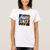 T-shirt CBC Party Lines Femmes (Devant)