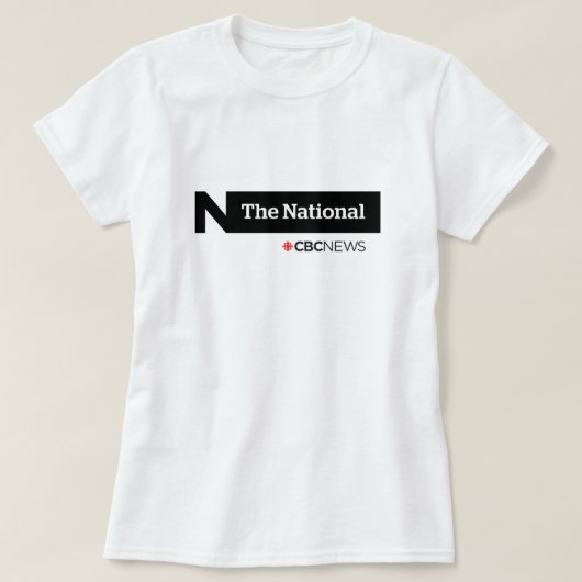 T-shirt CBC The National (Design devant)