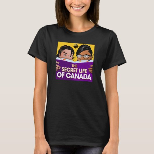 T-shirt CBC The Secret Life of Canada (Devant)