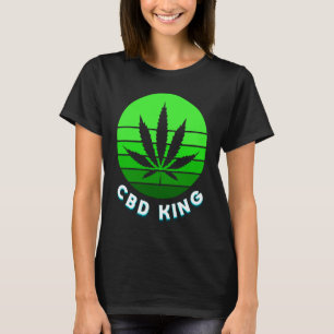 T-shirt CBD King Capsule Huile Vape CBD Anxiété Douleur so