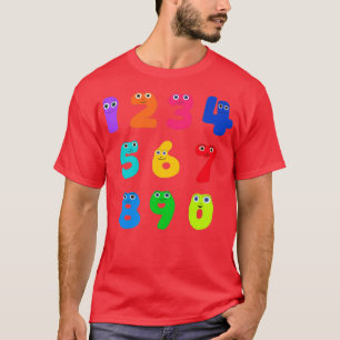 T-shirt Cbeebies Numberjacks