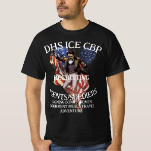 T-shirt CBP Recrutement Douanes Patrouille Frontalière Pat