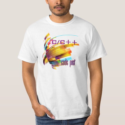 T-shirt Cc++- Codez l'ouragan (Devant)