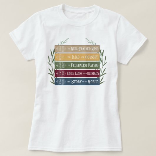 T-shirt CC Essentials Homeschool Mom CC Conversations (Design devant)