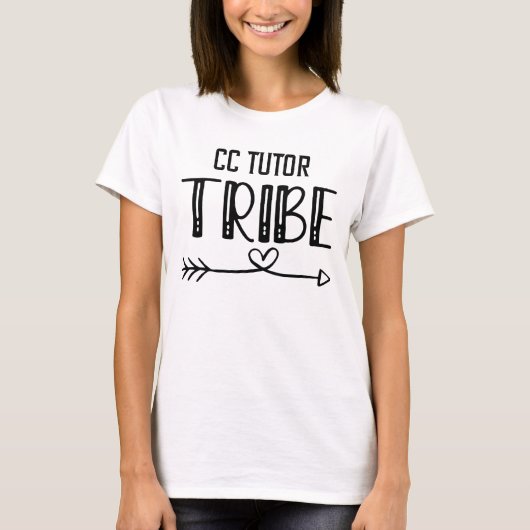 T-shirt CC Tutor Tribe Conversations classiques Homeschool (Devant)