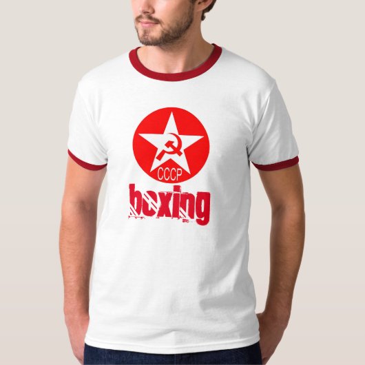 T-SHIRT CCCP BOXING (Devant)