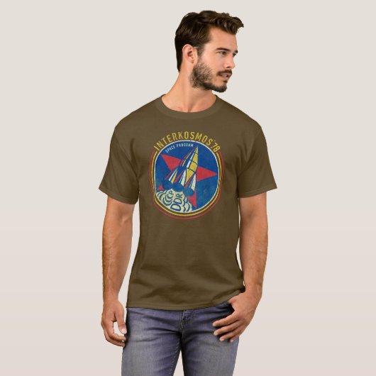 T-shirt CCCP-DDR Interkosmos 78 (Devant entier)